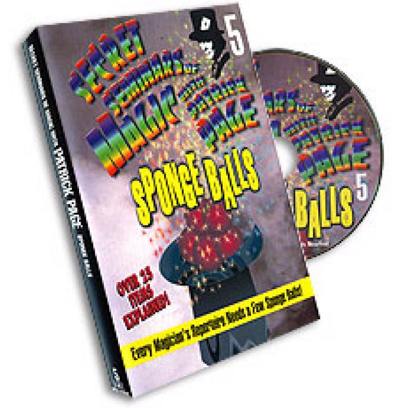 Foto Secret Seminars of Magic  Vol 5  (Sponge Balls) with Patrick Page - DVD (VT)