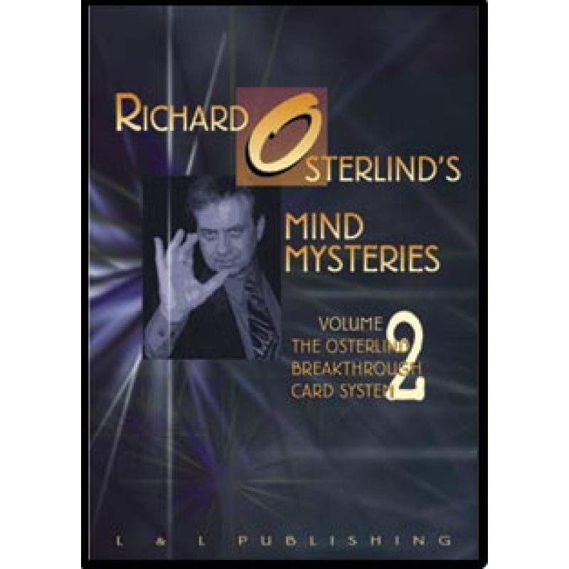 Foto Mind Mysteries Vol 2 (Breakthru Card System) by Richard Osterlind - DVD