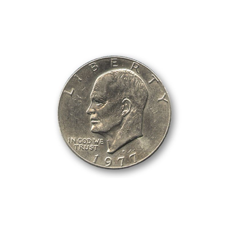Foto Eisenhower Dollar (Single Coin Ungimmicked) - Trick