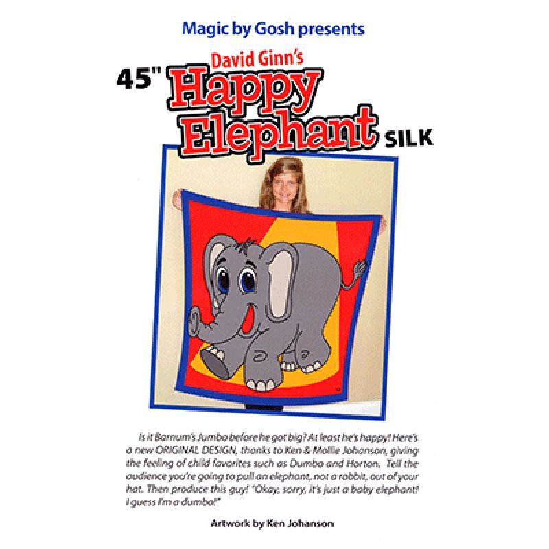 Foto Happy Elephant Silk (45 inch) by David Ginn and Goshman - Tricks (VT)