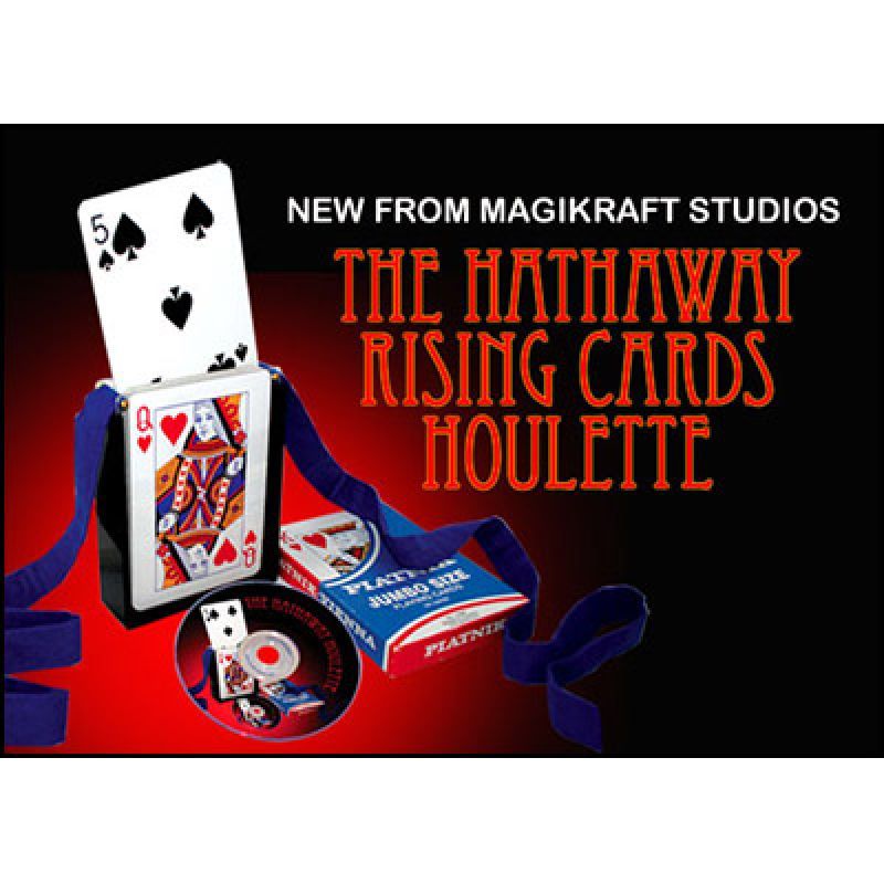 Foto Hathaway Rising Cards Houlette (With DVD) by Martin Lewis - Trick (VT)