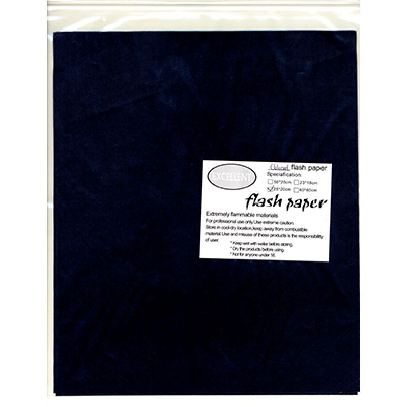 Foto Flash Paper five pack(25x20cm) Black - Trick