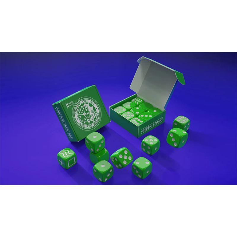 Foto Forcing Dice Set by IARVEL Magic (Green)