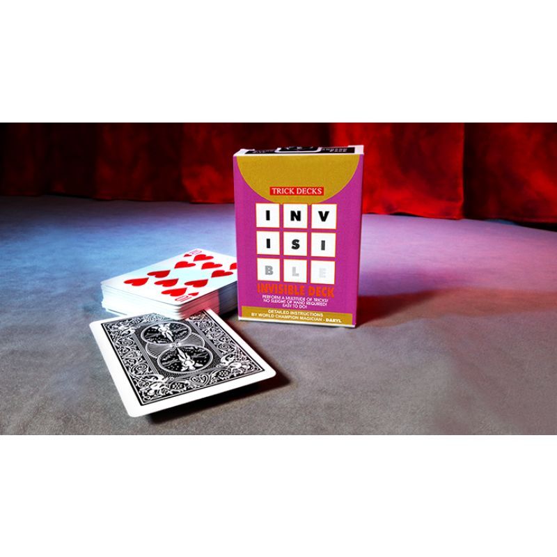 Foto Invisible Deck Bicycle (Black) - Trick