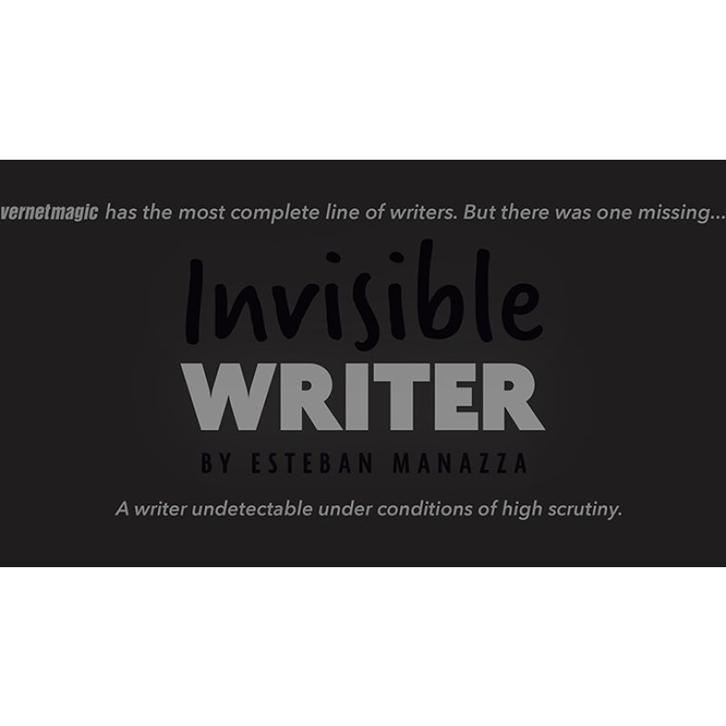 Foto Invisible Writer (Pencil Lead) by Vernet - Trick