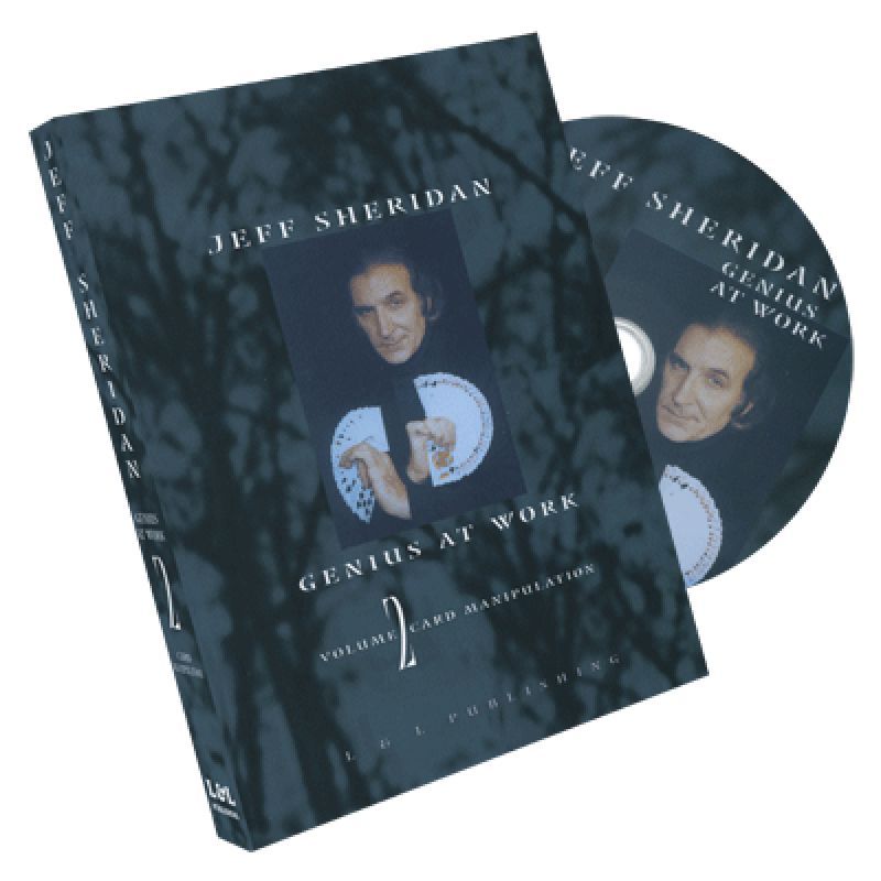 Foto Jeff Sheridan Genius at Work Vol 2 Card Manipulation - DVD (VT)