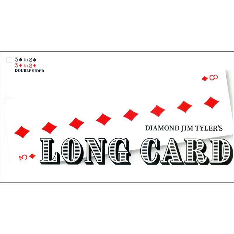 Foto Long Card (Double-Sided) by Diamond Jim Tyler (VT)