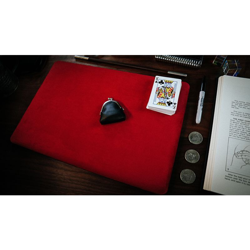 Foto Suede Leather Medium Pad (Red) by TCC - Trick