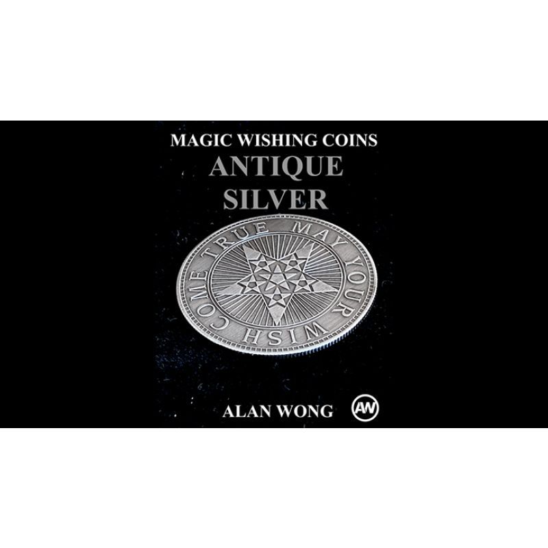 Foto Magic Wishing Coins Antique Silver (12 Coins) by Alan Wong - Trick