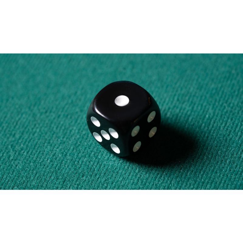 Foto REPLACEMENT DIE BLACK (GIMMICKED) FOR MENTAL DICE by Tony Anverdi - Trick
