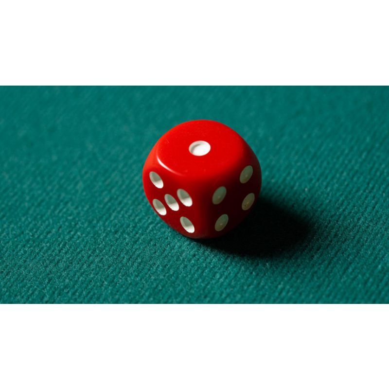 Foto REPLACEMENT DIE RED (GIMMICKED) FOR MENTAL DICE by Tony Anverdi - Trick