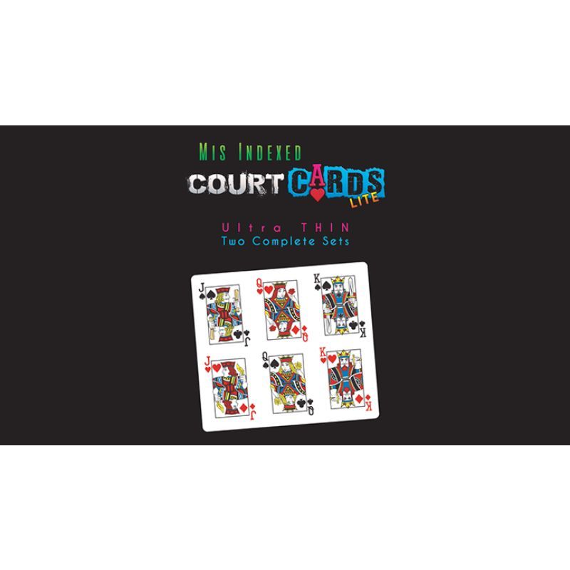 Foto Mis-Indexed Court Cards (LIGHT) - Pack of 12 by Steve Dela - Trick