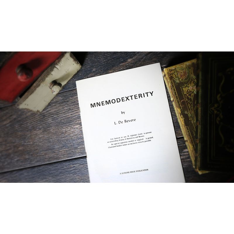 Foto Mnemodexterity by L. De Bevere - Book