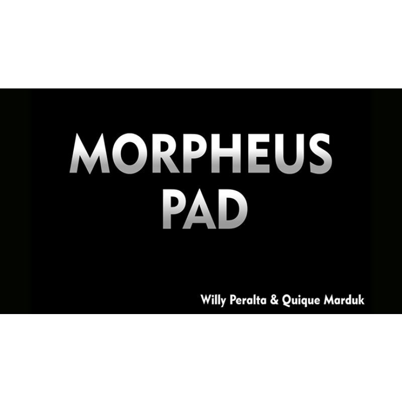 Foto Morpheus Pad (Gimmick and Online Instructions) by Quique Marduk and Willy Peralta - Trick (VT)
