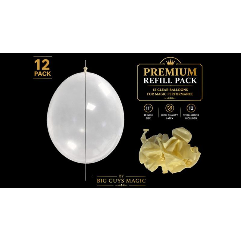 Foto Needle Through Balloon Refill Pack (12 Count) by Big Guy's Magic