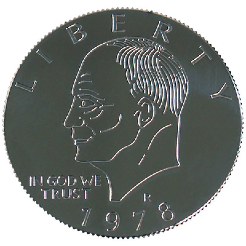 Foto Eisenhower Palming Coin (Dollar Sized)by You Want it We Got it - Trick