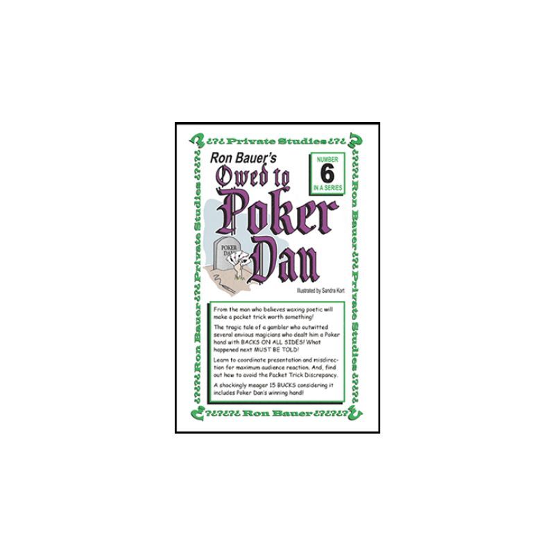 Foto Ron Bauer series: #6 - Owed to Poker Dan