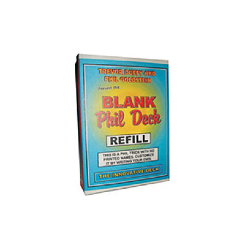 Foto Refill for Blank Phil Deck  by Trevor Duffy - Tricks