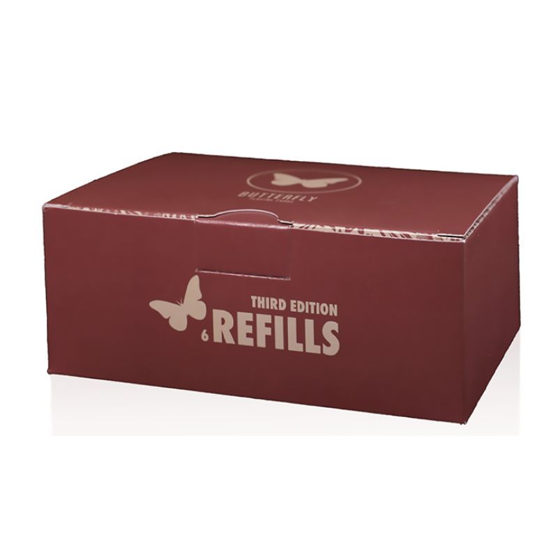 Foto Refill Butterfly Cards Red 3rd Edition (6 pack) by Ondrej Psenicka (VT)