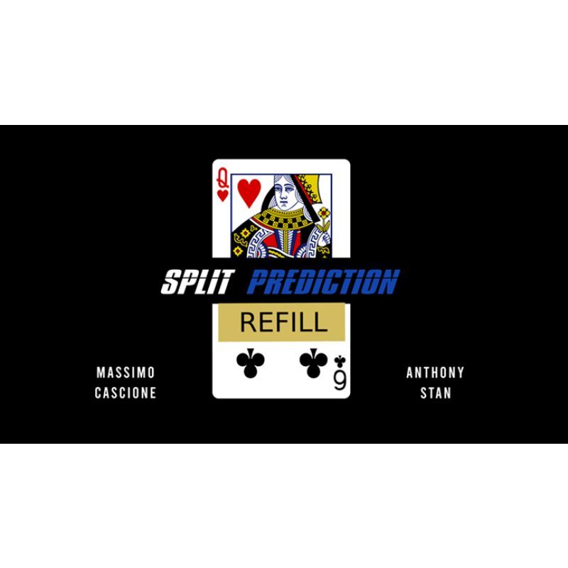 Foto Refill for Split Prediction Blue by Massimo Cascione & Anthony Stan- Trick
