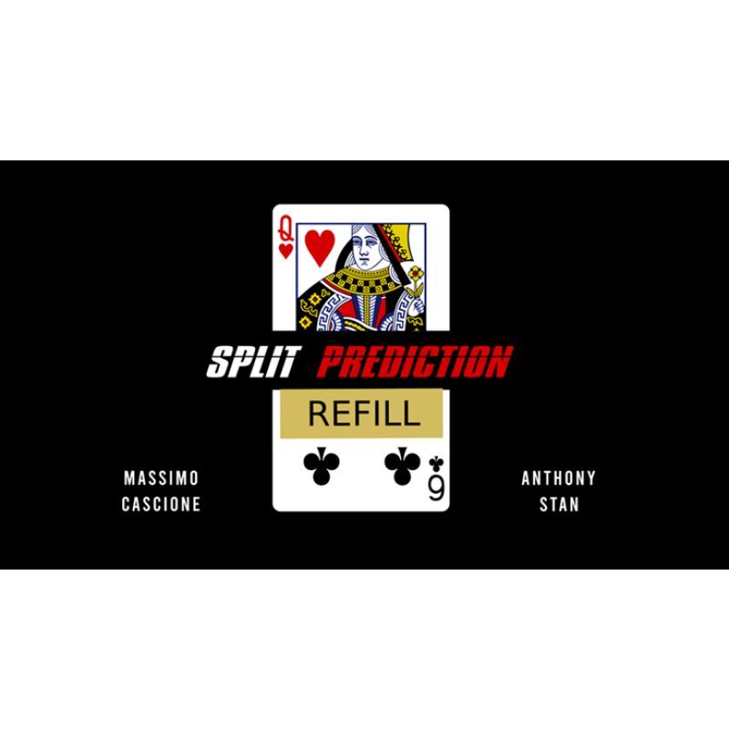 Foto Refill for Split Prediction Red by Massimo Cascione & Anthony Stan- Trick