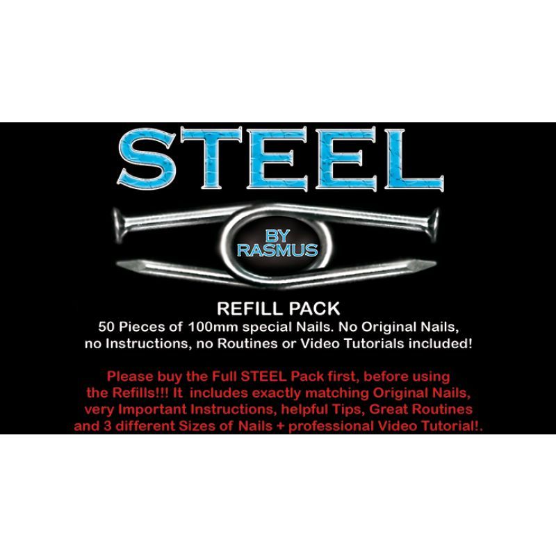Foto STEEL Refill Nails 50 ct. (100mm) by Rasmus - Trick (VT)