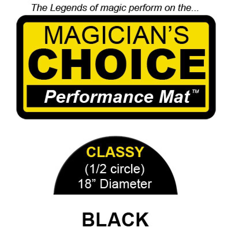 Foto Classy Close-Up Mat (BLACK - 18 inch) by Ronjo - Trick (VT)