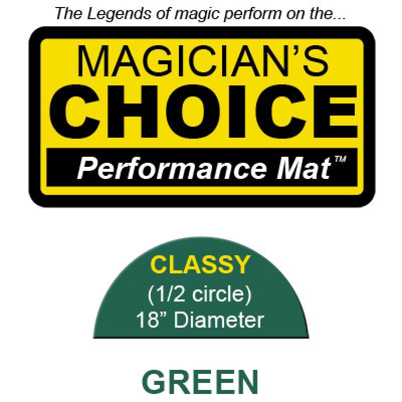 Foto Classy Close-Up Mat (GREEN - 18 inch) by Ronjo - Trick (VT)
