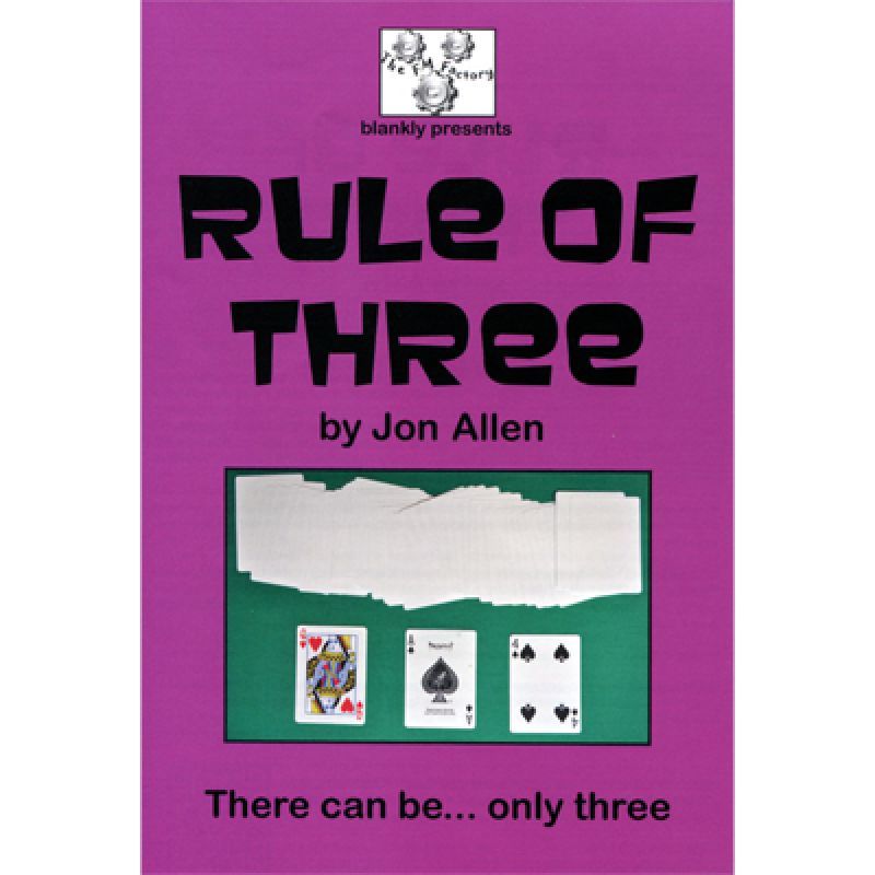 Foto Rule of Three by Jon Allen - Trick