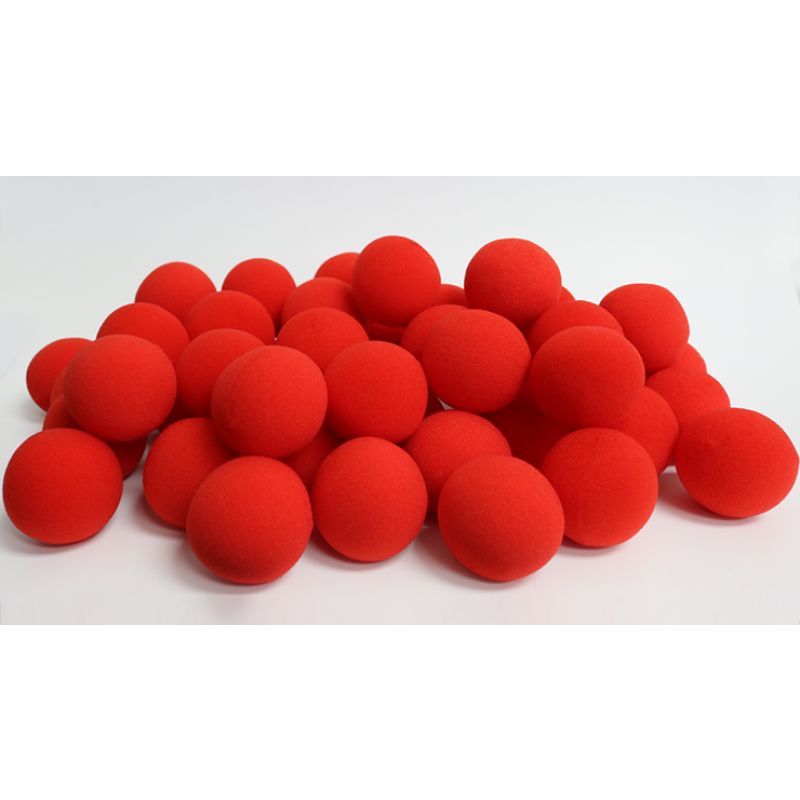 Foto 2 inch PRO Sponge Ball (Red) Bag of 50 from Magic by Gosh