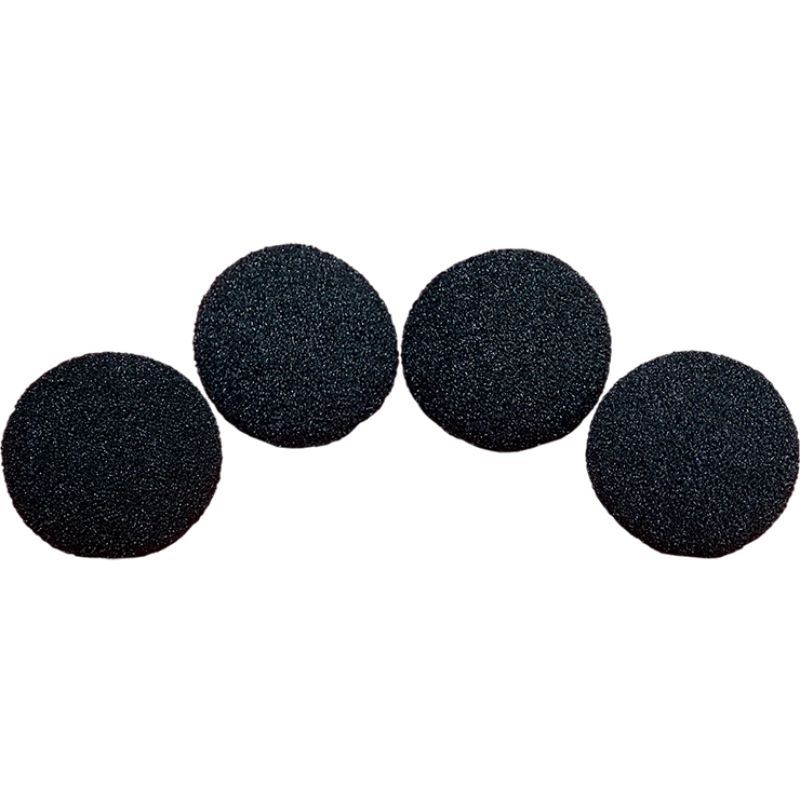 Foto 2 inch Regular Sponge Ball (Black) Pack of 4 from Magic by Gosh (VT)