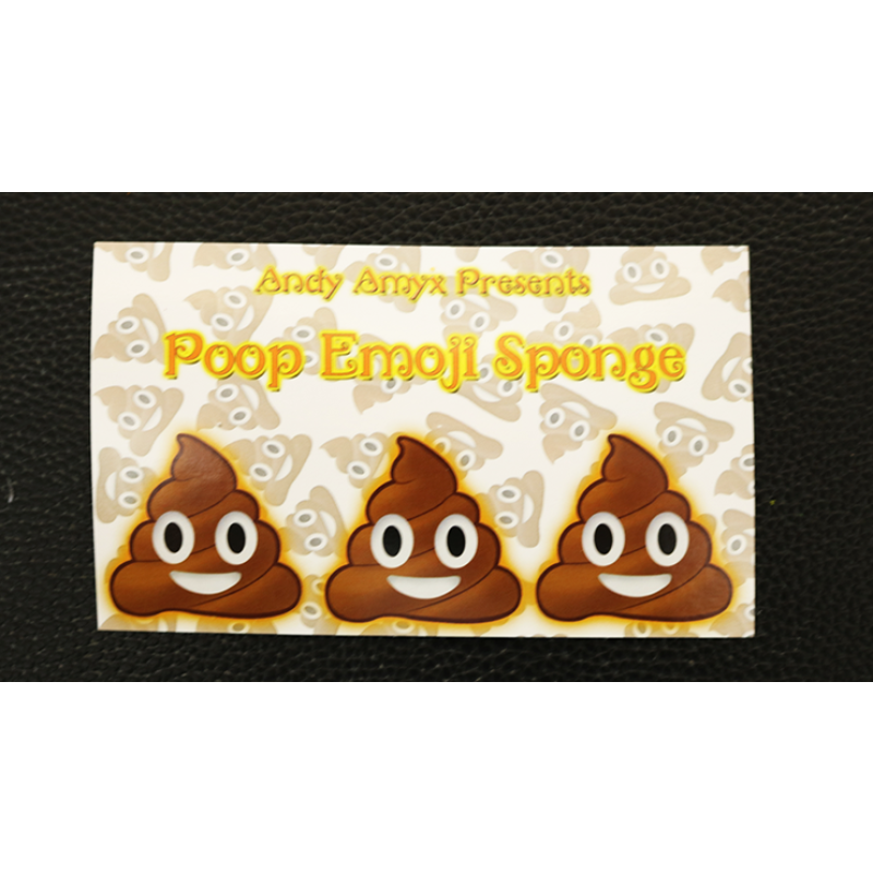 Foto Sponge Emoji POO (4PK.) by Andy Amyx- Trick