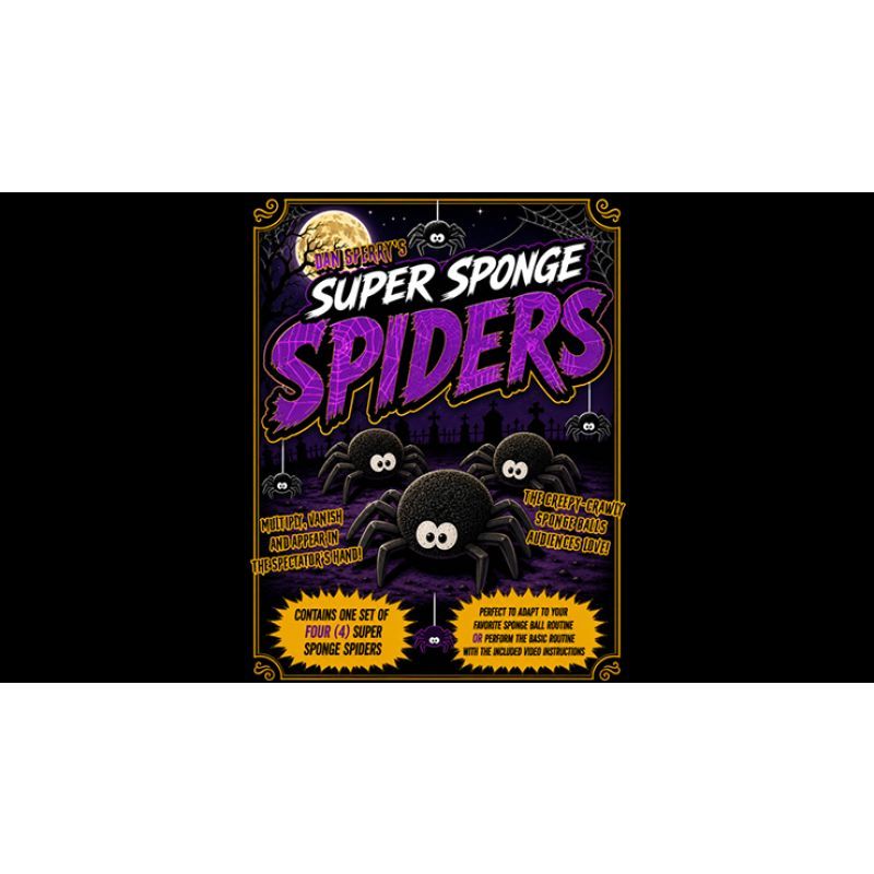Foto Super Sponge Spiders Sponge Ball Set