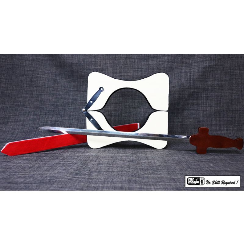 Foto Sword Thru Neck (2 pcs items) by Mr. Magic - Trick