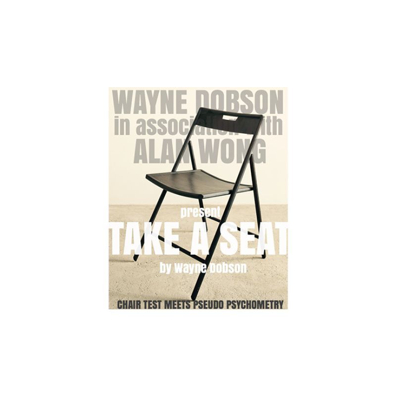 Foto Take A Seat (Gimmicks and Instructions) by Wayne Dobson and Alan Wong - Trick (VT)
