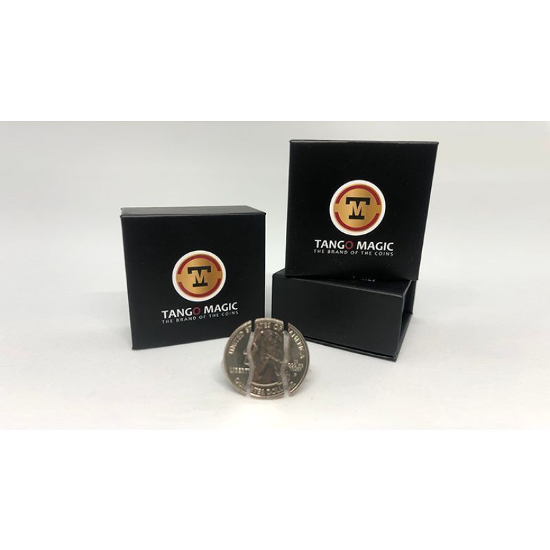 Foto Folding Coin Quarter (D0021) (Traditional) by Tango Magic - Trick (D0021)