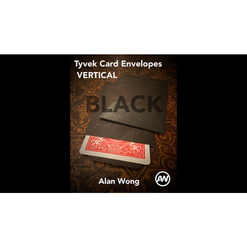 Foto Tyvek VERTICAL Envelopes BLACK (10 pk.) by Alan Wong - Trick