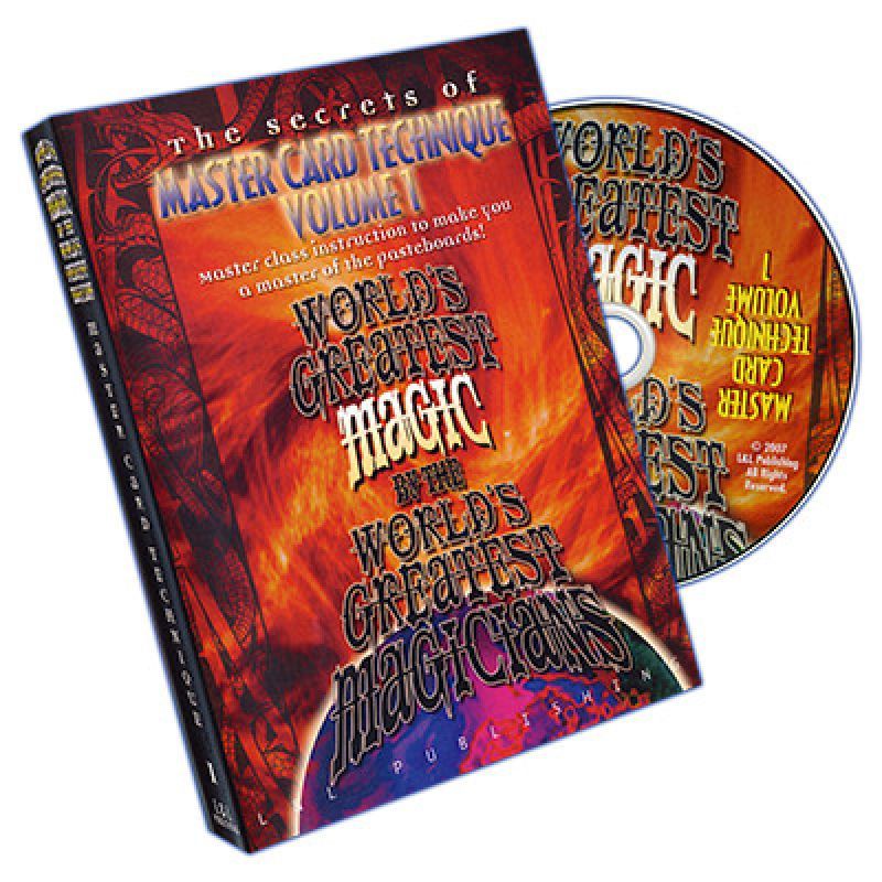 Foto World's Greatest Magic: Master Card Technique Volume 1 - DVD