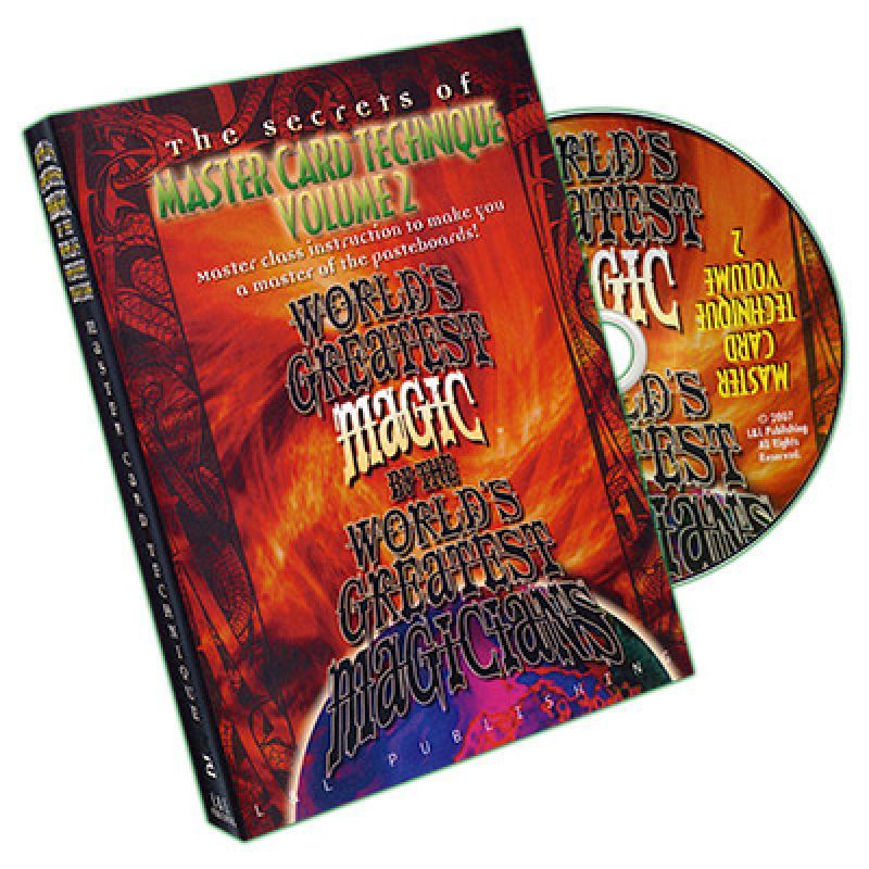 Foto World's Greatest Magic: Master Card Technique Volume 2 - DVD