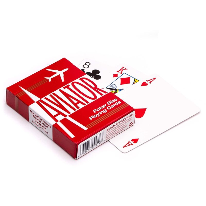 Foto Aviator regolari formato poker - Rosso