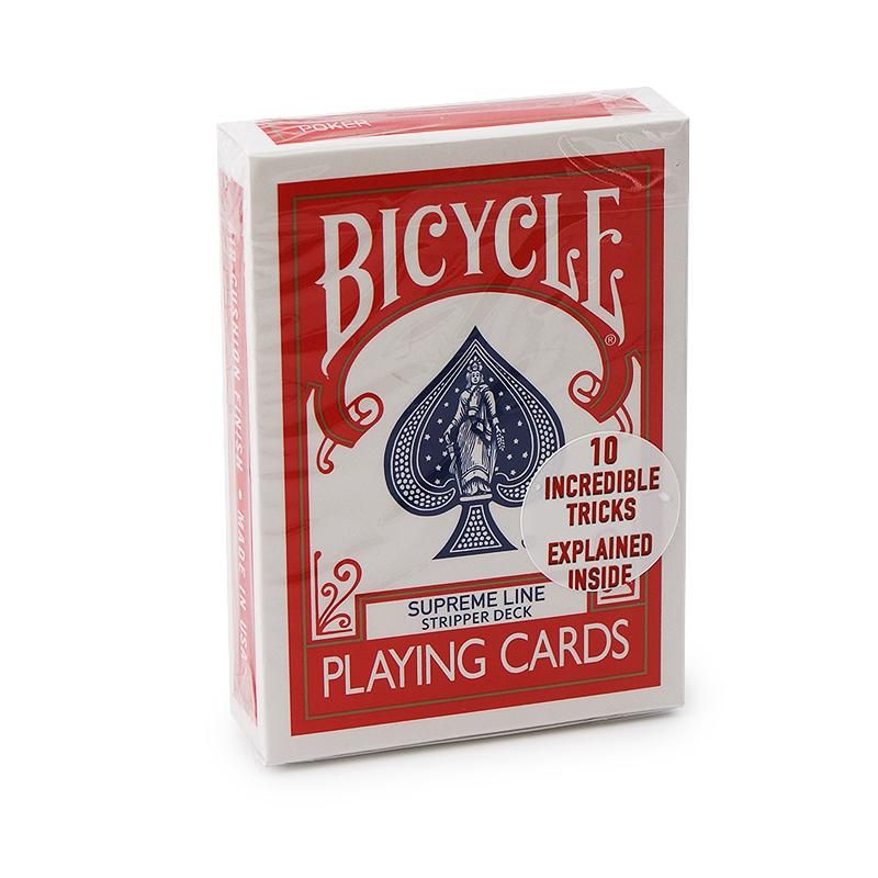 Foto Bicycle - Supreme Line - Mazzo Conico - Dorso rosso 