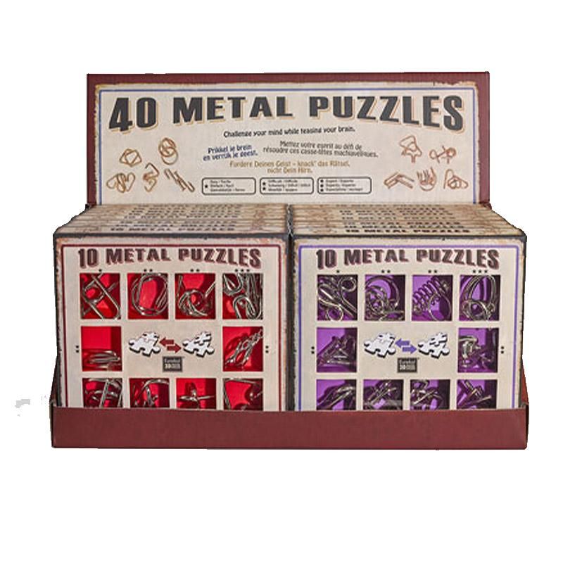 Foto Puzzle in metallo - Box da 16 set