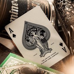 Foto Tycoon Playing Cards Green