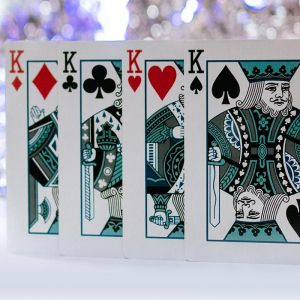 Foto  Butterfly Seasons Playing Cards - Winter  (marked)