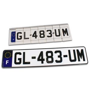 Foto License Plate Prediction by IDEAA Lab - Targa francese