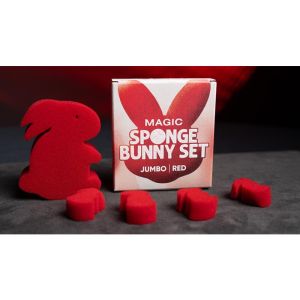 Foto Magic Sponge Bunny Rabbit Set (Red) by Murphy\'s Magic