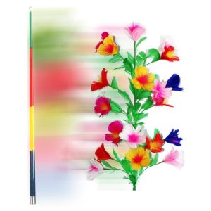 Foto Vanishing Cane to Flowers - Multicolor