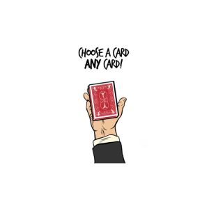 Foto 3DT / CHOOSE A CARD ANY CARD (Gimmick and Online Instructions) by JOTA - Trick