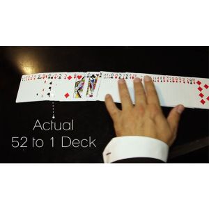 Foto The 52 to 1 Deck Blue (Gimmicks and Online Instructions) by Wayne Fox and David Penn - Trick
