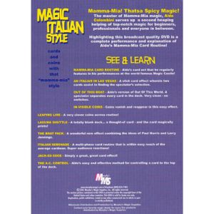 Foto Magic Italian Style by Aldo Colombini - DVD (VT)